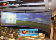 100-200 kişilik Büyük 360 Derece Ekran 4D Sinema 4D Simülatörü
