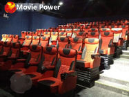Lüks Fiberglas Tiyatro Odası Sandalyeleri Büyük 3D 4D 5D 9D Sinema Sinema Projesi