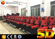 Yağmur Etkileri ve Hareketli Sandalyeler ile 200 Koltuklar Elektrik Sistemi 3 DOF Büyük Ölçekli 4D Sinema
