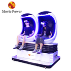 2 Oyuncu Sanal Gerçeklik 9d Yumurta Sandalyesi 9d Vr Roller Coaster Oyun Makinesi Simülatörü Hareket Platformu Simülatörü
