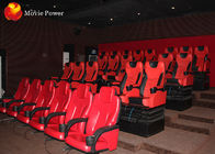 Film Gücü 3-Dof Otomatik Koltuklu Büyük Sinema Sinema 5D Sinema Özel efektli Sinema Koltuğu