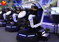 Etkileşimli Araba Yarışı 9D Simülatörü 3D VR Simülatörü Çarşı Araba Yarışı Oyunu Makinesi
