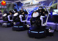 Alışveriş Merkezi için Komik Arcade Araba Yarışı Multiplayer 9D VR Sürüş Simülatörü