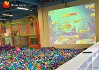 Çocuk Eğlencesi İnteraktif Projektör Çocuk Tema Parkı Top Havuzu Zorbing Top Oyun Ekipmanları