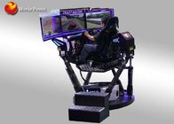 360 Derece Dinamik 9D VR Simülatörü 3 Ekran Arcade Oyun Makineleri