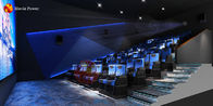 Tema Parkı Tiyatro Projesi 5d Sinema Filmi 6 Dof Elektrik Dinamik Sistem