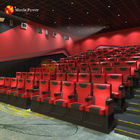 Okyanus Teması Çift Hareket 4d Tiyatro Sinema Koltukları Sinema Salonu Ekipmanları