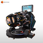 Sürükleyici Projeksiyon Kapalı VR Roller Coaster 360 Simülatörü Eğlence Oyun Makinesi