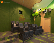 Eğlence 9D VR Simülatörü 5D Sinema Sistemi Hareketli Sandalye VR Ekipman Teması 5D Sinema