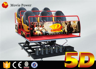 5d Sandalye 5d Koltuk 6 Dof Hareket Platformu ile Sanal Gerçeklik 5d Sinema Tiyatrosu