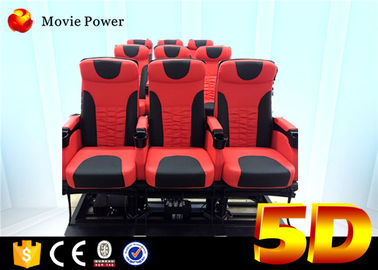 4d Motion Chair ile Hidrolik ve Elektrik Sistemi 5D Sinema Tiyatro Stimülatörü