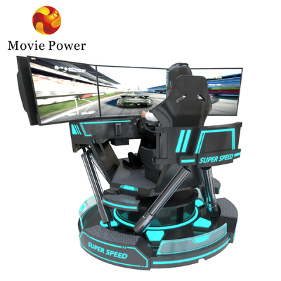 Hidrolik 4d Araba Yarışı Simülatörü Oyun Makinesi 6dof Hareket Platformu Sürüş Simülatörü