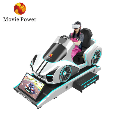 Hareket Platformu Vr Yarış Oyun Makinesi ile 9d Sanal Gerçeklik Araba Sürüş Simülatörü Kokpit