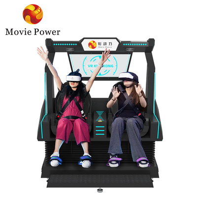 Roller Coaster 9d Vr Chair simualtor 2 koltuklu sanal gerçeklik sinema oyun makinesi diğer eğlence parkı ürünleri