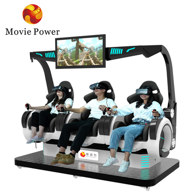 Eğlence Ekipmanı 9d Vr Sinema Sanal Gerçeklik Roller Coaster 9d Vr Park Sandalyesi