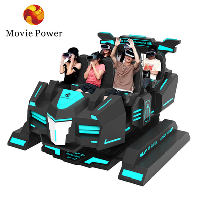 6 Koltuklu Roller Coaster Sanal Gerçeklik Simülatörü 3d Vr Motion Sandalye Eğlence Parkı için