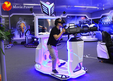 9d VR Standı Yürüyen Walker Uzay Eğlence Parkı HTC Vive Çekim Savaş Oyunu Makinesi