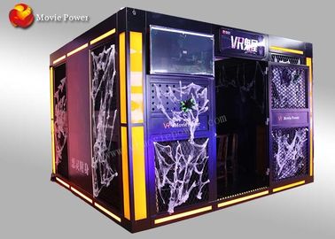 Çok Oyunculu Ayakta 9D VR Arena Perili Ev Platformu / Sanal Gerçeklik Simülatörü Oyun Makinesi