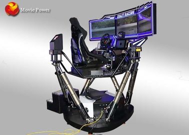 SGS Okulu VR Sürüş Simülatörü 6 Dof Hareket Derecesi Arcade Oyunu