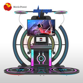 HTC Vive Electric Eğlence Parkı Ekipmanları 220V Müzik Oyun Makinesi Simülatörü