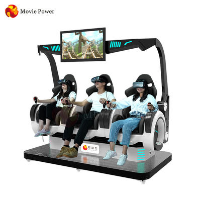 Dinamik Oyun Makinesi Sanal Gerçeklik Eğlence Parkı 9d Vr Sinema Simülatörü