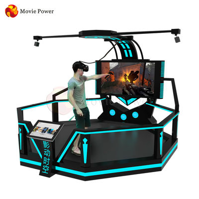 Eğlence Parkı 9D VR Sanal Gerçek Sinema Tema Parkı Ücretsiz Walker Simülatörü
