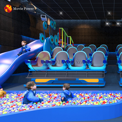 Çocuk Eğlence Tiyatrosu Okyanus Temalı Sinema 4d 5d 7d Alışveriş Merkezi için XD Sinema