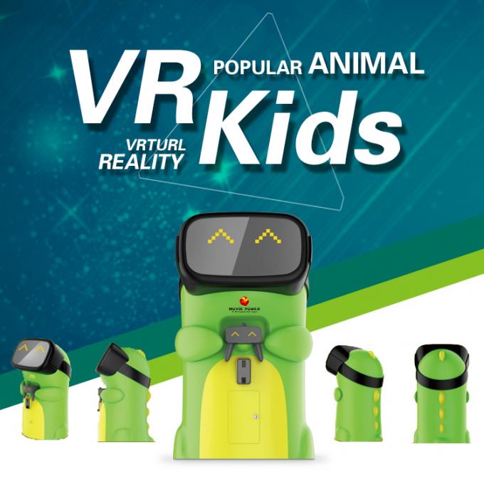 Çocuklar VR 9D Simülatörü Ayı Bebek Vr Çocuklar Eğitim Sanal Gerçeklik Simülatörü 2