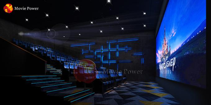 Tema Parkı Tiyatro Projesi 5d Sinema Filmi 6 Dof Elektrik Dinamik Sistem 0