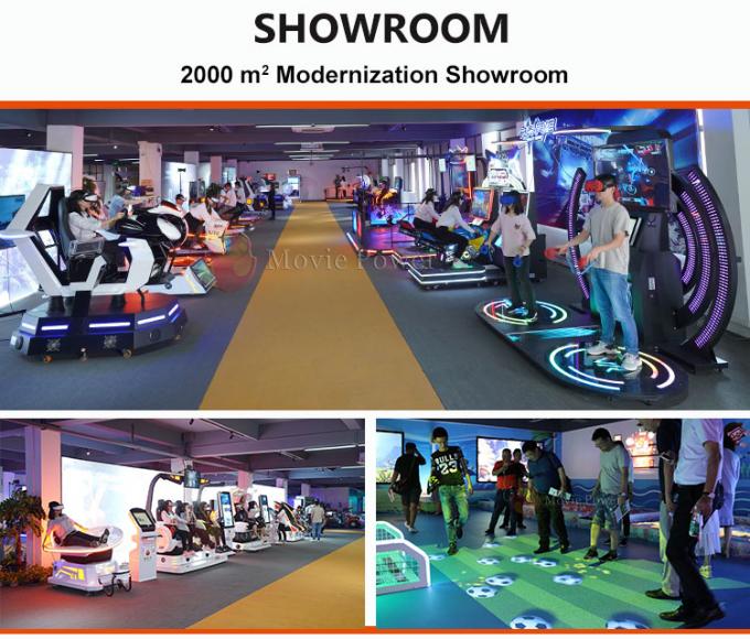 VR AR Tema Parkı Arcade Çocuk Binmek Duvar İnteraktif Oyun Kapalı Oyun Ekipmanları 2