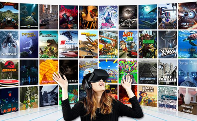 İki Koltuk Opsiyonel Sanal Gerçeklik Oyun VR 9d Sinema Ekipmanı 1