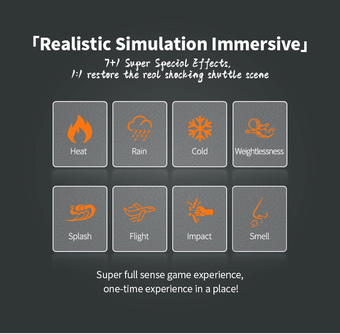 Full Snese Sanal Oyun Uçuş Simülatörü Makine Vr Çekici 9d Vr Simülatörü Sinema 4
