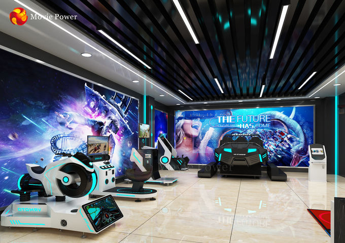 VR AR Tema Parkı Arcade Çocuk Binmek Duvar İnteraktif Oyun Kapalı Oyun Ekipmanları 0