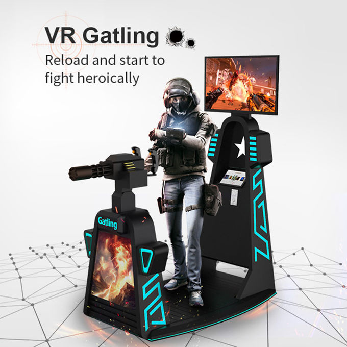 Ticari VR Simülatörü 9d Sanal Gerçeklik HD Arcade 360 ​​Sinema Çekim Uçuş 0