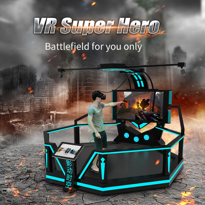 Süper Kahraman 9D VR Sineması Daimi Ticari Yatırımlar 0