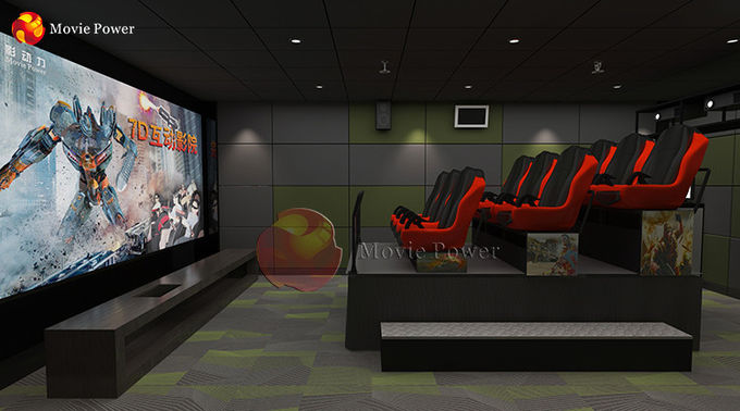 Ticari Kapalı İnteraktif Özel Efektler Özel 5d 7d 9d VR Sinema Tiyatrosu Simülatörü Ekipmanı 1