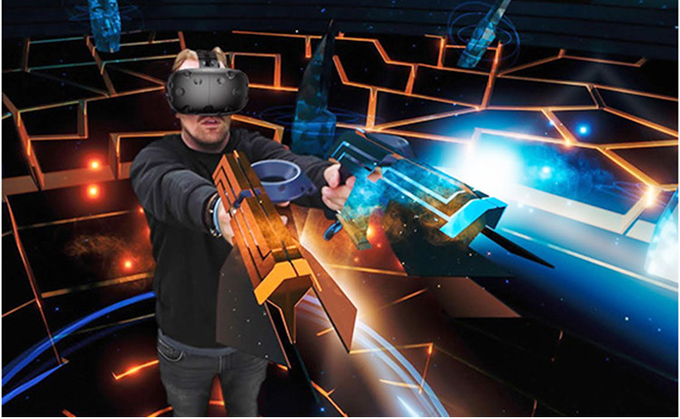 9d 1 Oyuncu VR Çekim Simülatörü Elektronik Oyun Makinesi 0