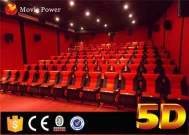 Özel Efektler ile 3D Görsel Ve 5D Motional 24 Koltuklar 5d Sinema Eğlence Parkında Popüler