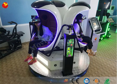 220v Sanal Gerçeklik Çift 9d VR Sinema Tek / Üçlü / Çift Yolcu CE