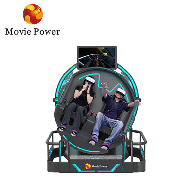 2 koltuklu 9d roller coaster makineleri 360 dönme vr sinema 360 derece uçan sandalyeler simülatörü