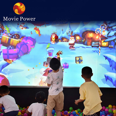 15 adet AR Çocuklar Interaktif Projector Oyunları AR Sihirli Top Interaktif Projeksiyon Duvar Oyunu