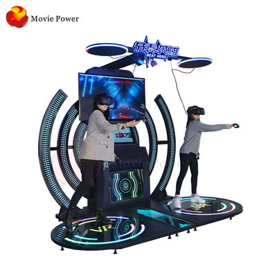 Kapalı Eğlence Merkezi Ekipmanı Video Oyun Simülatörü Dinamik VR Hareket Platformu
