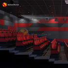 Eğlence Parkı Sürükleyici 4d 12d Sinema Koltuğu 4d Hareketli Sinema Tiyatro Sistemi