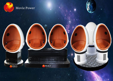 Roller Coaster için 3 Koltuk 360 Sanal Gerçeklik 9D VR Sinema Kabin