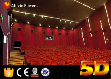 IMAX Film 4d Sinema Salonu 2 Büyük Ölçekli Tema Parkında Motivasyon Hareketiyle 200 Koltuk