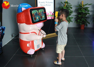 9D Sanal Gerçeklik Çocuklar Jetonlu Oyun Makinesi El Tipi VR Gözlükler VR Simülatörü