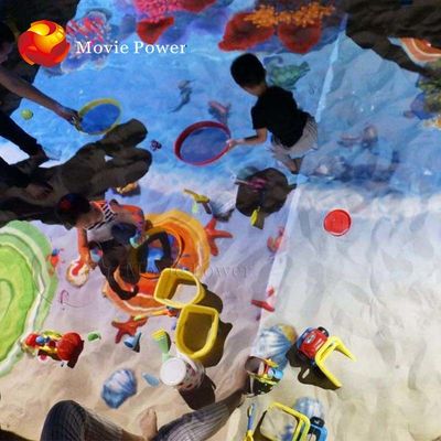 0.45kw Film Gücü 3D Etkileşimli Zemin Çocuk Oyun Alanı Oyun Merkezi