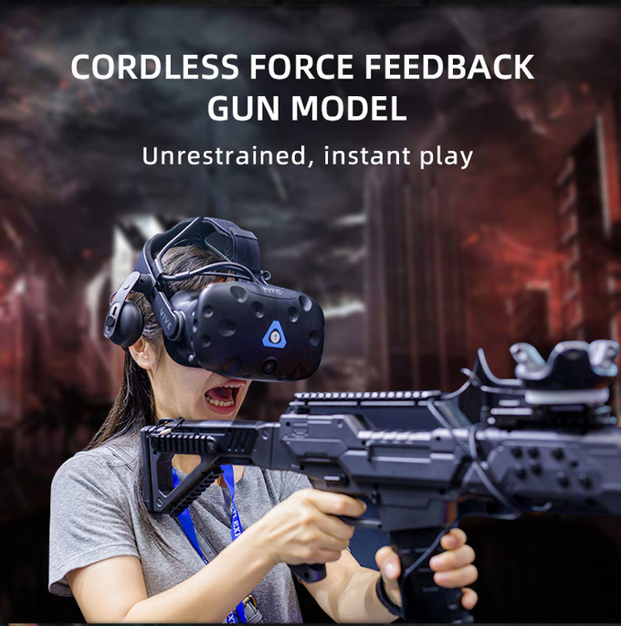 VR Zombie Oyunu 9d VR Atış Simülatörü Sanal Gerçeklik Oyun İstasyonu 2