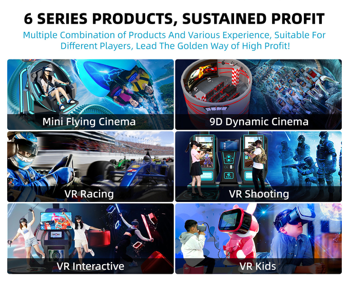 Toptan Fiyat VR Yarış Simülatörü Ticari 9D VR Süper Hızlı Araba Oyun Ekipmanı 1