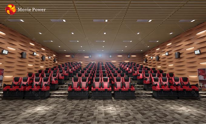 Eğlence Elektrikli 5d Tiyatro Koltuğu İnteraktif Hareket Sinema Odası Sandalyeleri 0